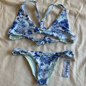 Frankie’s Bikinis Malibu Set - Hawaiian Blue